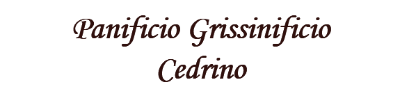  Panificio Grissinificio Cedrino